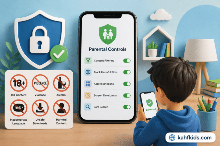 how to block haram from kids device